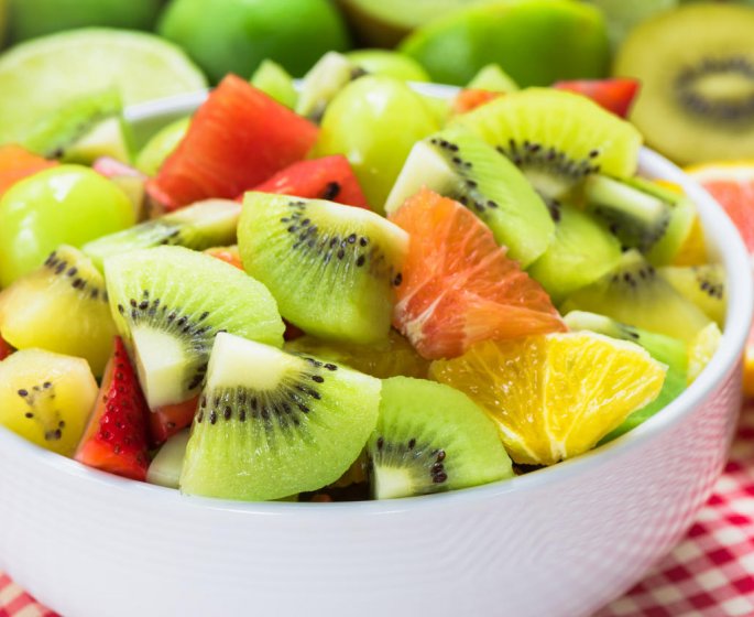 Salade de kiwis et d-oranges
