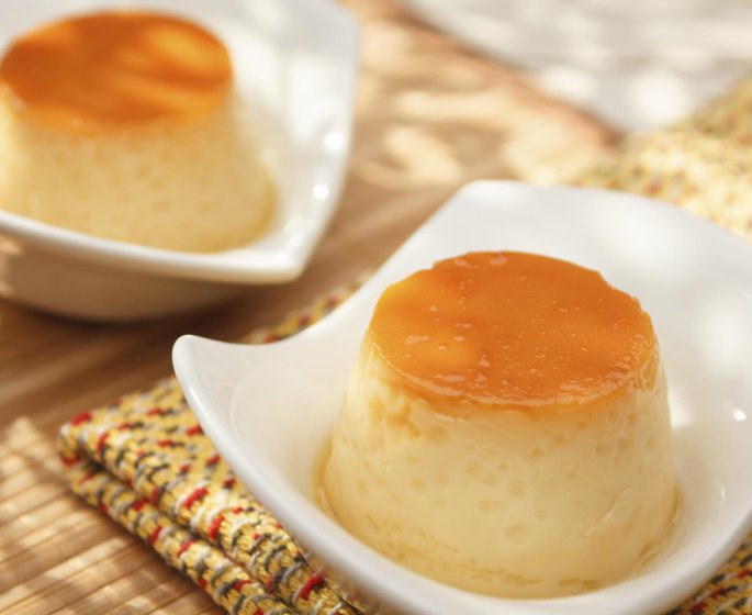 Flan de potiron au raisin