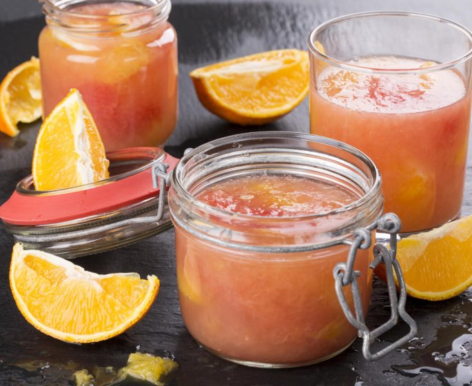 Marmelade de pamplemousse aux epices