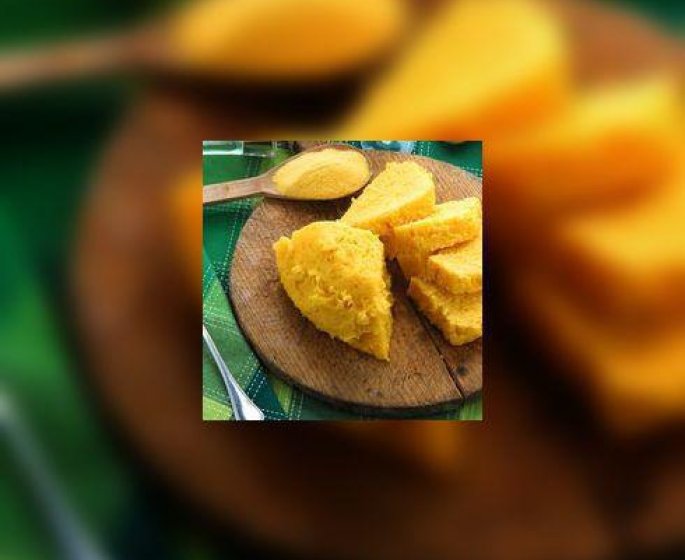 Filets de merlan, polenta au sesame
