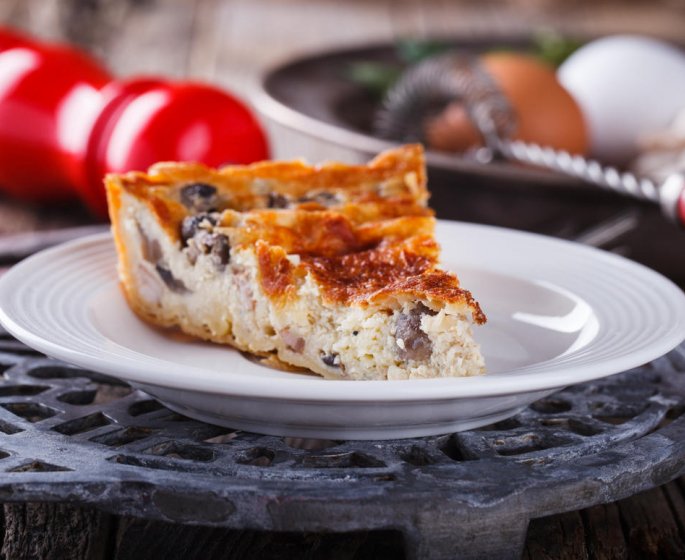 Tartelette d’amande aux œufs brouilles