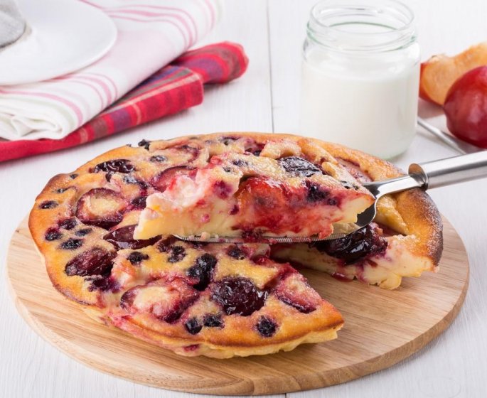 Clafoutis de prunes