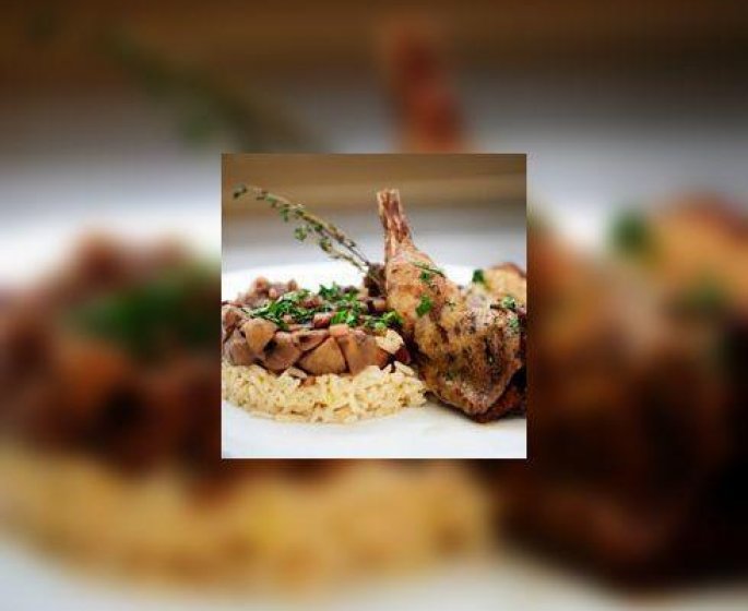 Faisan aux salsifis et aux cepes