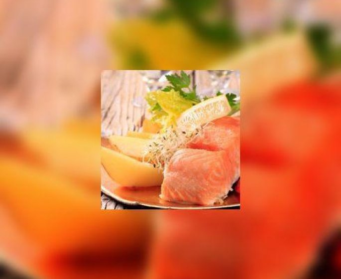 Papillotes de saumon et de thon aux poires