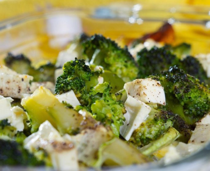 Poelee de brocolis a la feta