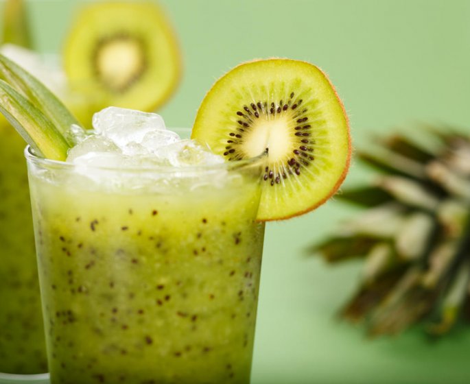 Cocktail de kiwis au gingembre