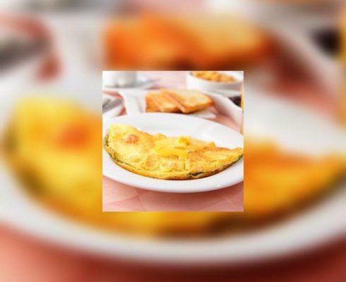 Omelette sucree aux poires
