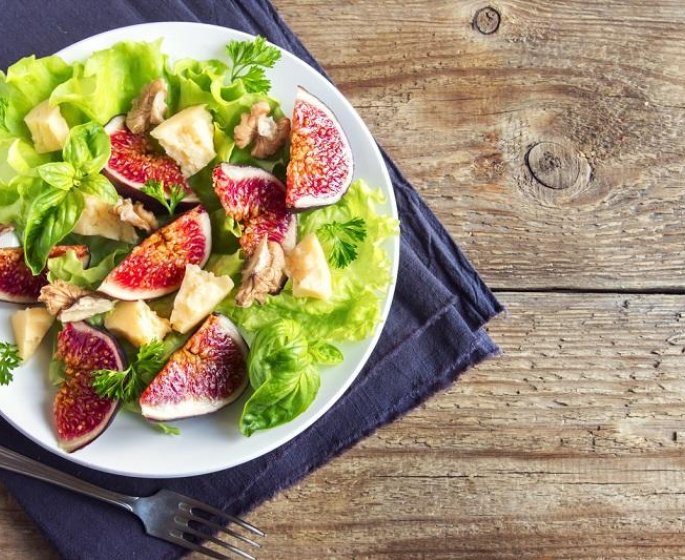 Salade aux figues fraiches