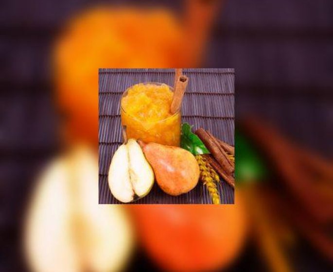 Confiture de melon et de poires a l’anis