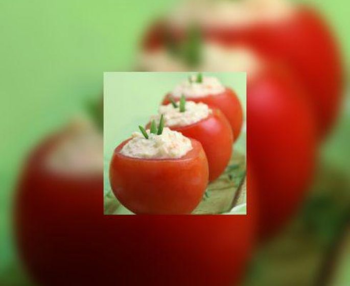 Tomates farcies au crabe