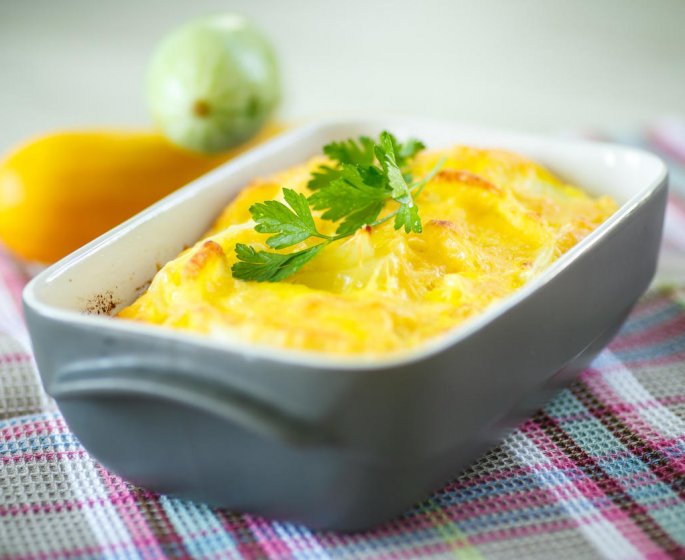 Gratin d-epinards au cabillaud