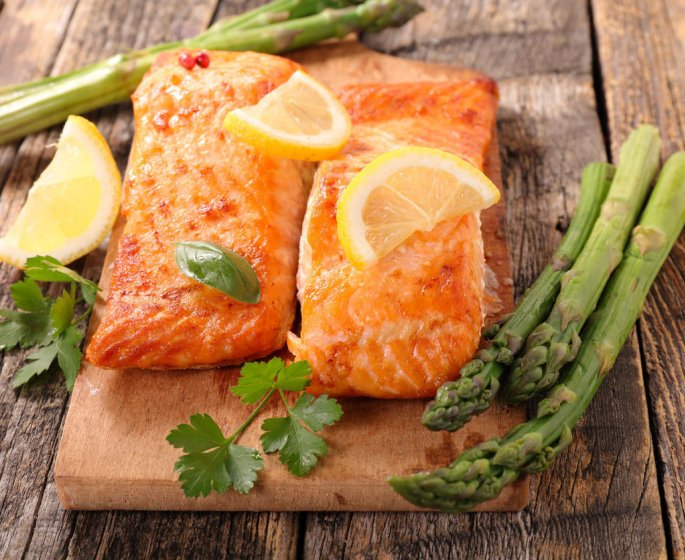 Papillotes de poisson aux asperges