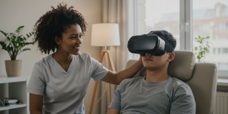 La therapie par la realite virtuelle : quand le numerique soigne l-esprit