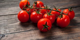 Tarte tomates cerises - framboises au chocolat
