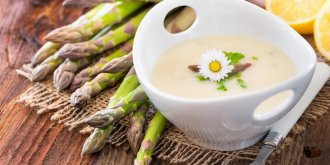 Potage glace de cerfeuil