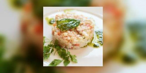 Legere, legere : Salade tartare de veau et de Saint-Jacques