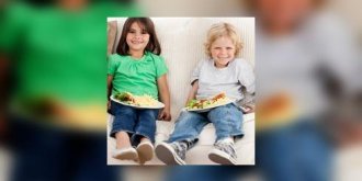 La tele pendant les repas des enfants ?