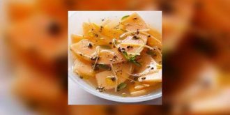 Melon, epices, basilic : un dessert qui renouvelle le melon