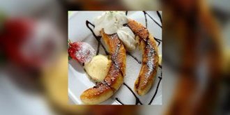Bananes roties, sauce chocolat : un dessert qui va faire du bien