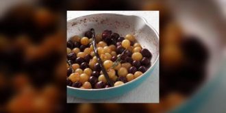 Raisins flambes