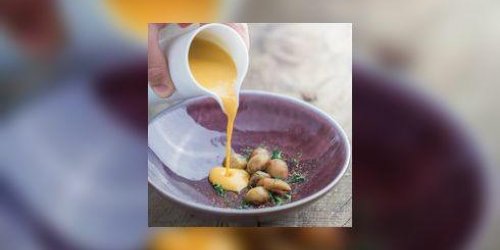 Creme de potiron aux chataignes