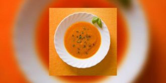 Soupe de potiron a l-orange