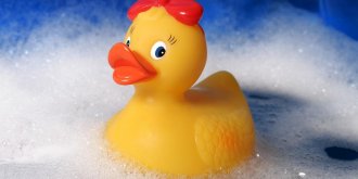 Les canards de bain sont des nids a bacteries