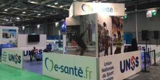 KIDEXPO : les stars des coaches pour apprendre le fitness en famille sur le stand E-Santé-UNSS