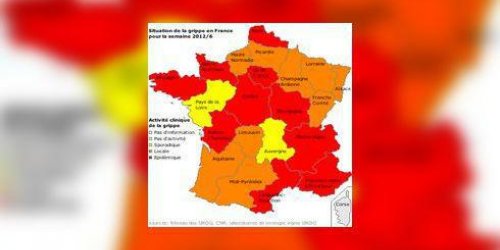 Epidemie de grippe 2012, en France : Alerte