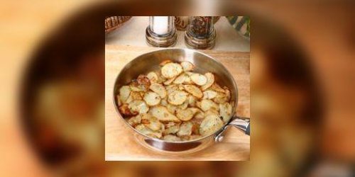 Rosace de pommes de terre