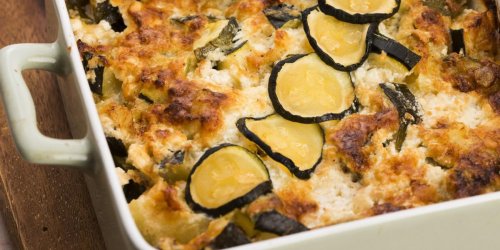 Gratin de courgettes au reblochon