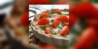Clafoutis tomates poivrons