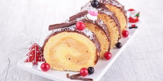 Buche au marron 