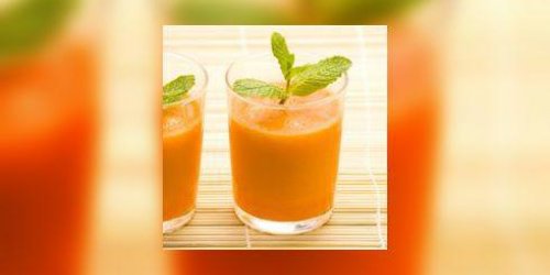 Cocktail orange citron carotte