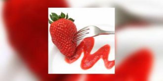 Coulis de fraises au miel