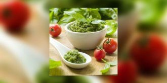 Pesto de courgette printanier