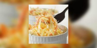 Pommes vertes et carottes en remoulade