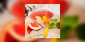 Cocktail pamplemousse the vert