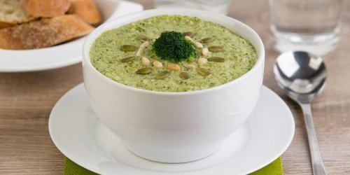 Mousse de brocoli au basilic