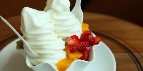 Yaourt glace aux fruits