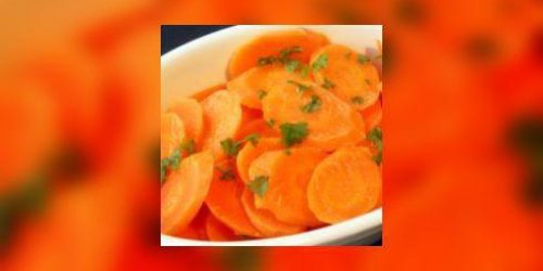 Ragout de carottes et d-oignons pimentes