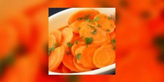 Ragout de carottes et d-oignons pimentes