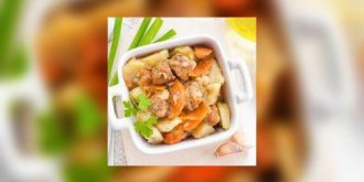 Saute de veau aux carottes