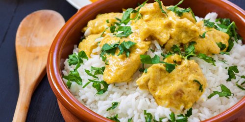 Curry poulet pomme 