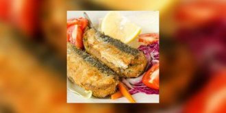 Sardines farcies aux herbes et a l-echalote