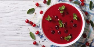 Soupe de cerises