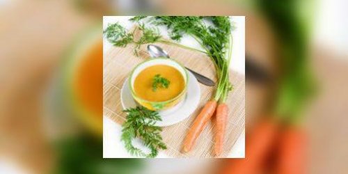 Soupe a la carotte et a l-orange