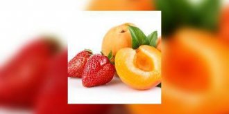 Fraises et abricots confits