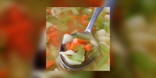 Soupe de celeris au poivron 