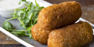 Croquettes de millet au gingembre